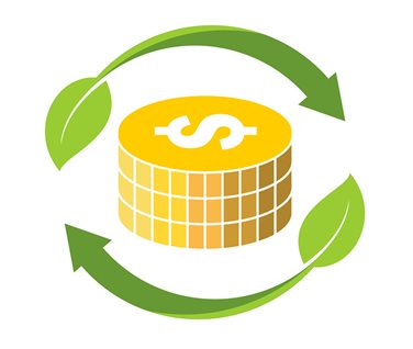 Green investment concept